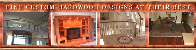 hardwood logo at Custom Designs